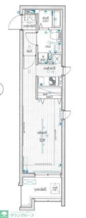 JOYCUBE三ツ沢の物件間取画像